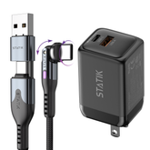 PowerPivot® 45W Charging Kit | PowerPivot Pro 6.6ft (2m) + 45W GaN Charger