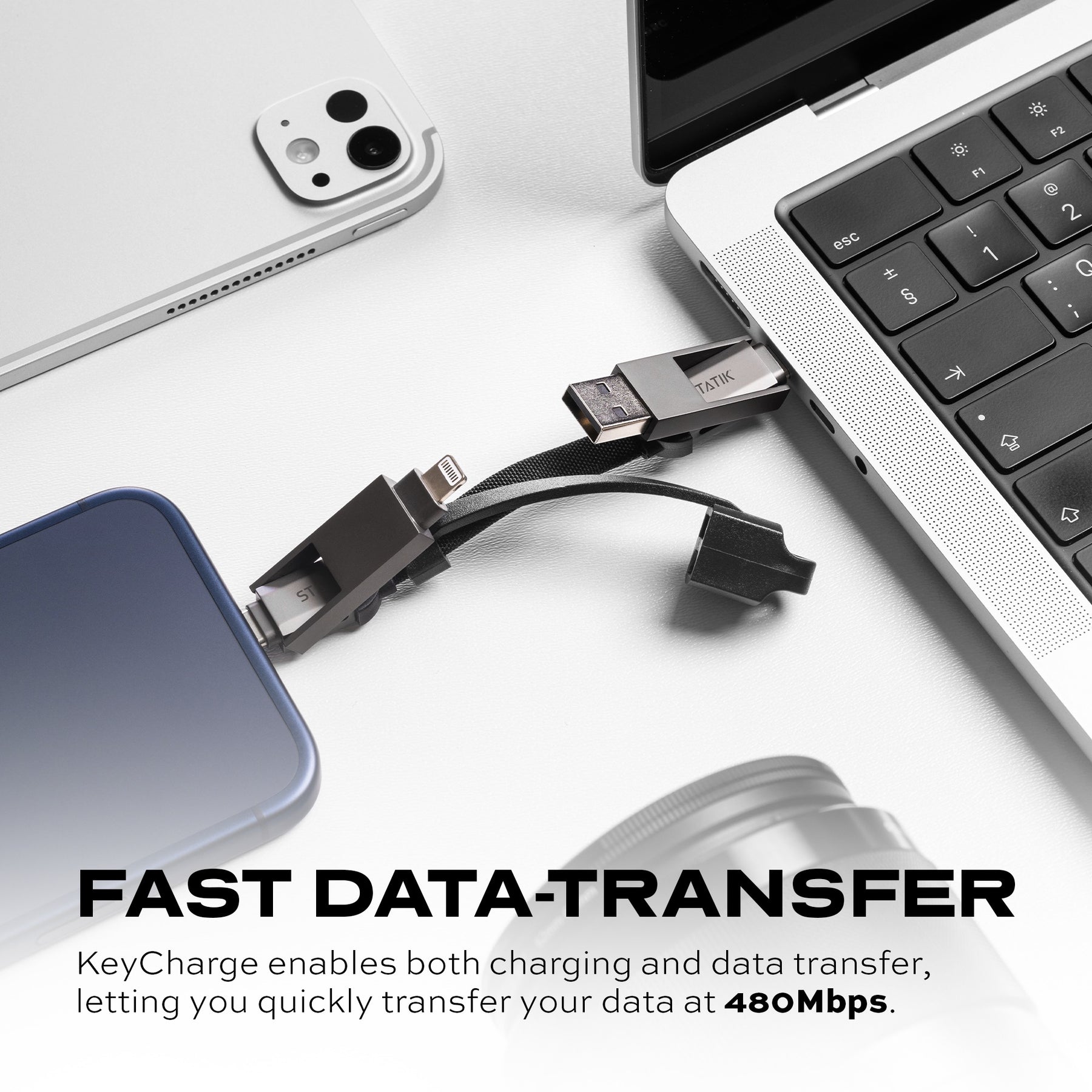 KeyCharge | Universal Fast Charging Cable