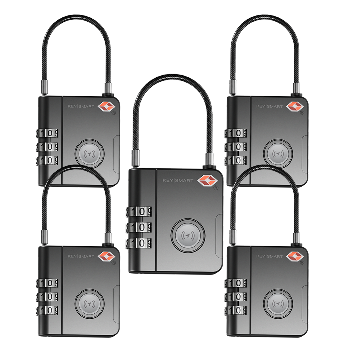 KeySmart SmartLock: The World's First Trackable Luggage Lock