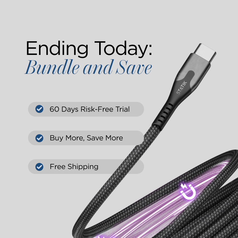 MagStack® | Tangle-Free Magnetic Nylon | Charge & Data Cable LP (Copy)