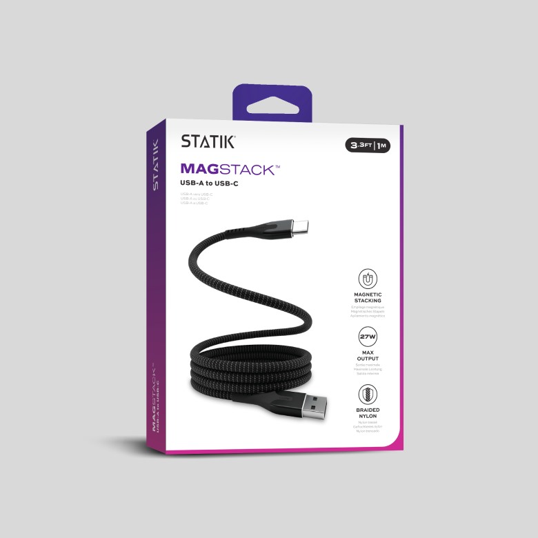 MagStack® | Tangle-Free Magnetic Nylon | Charge & Data Cable LP (Copy)