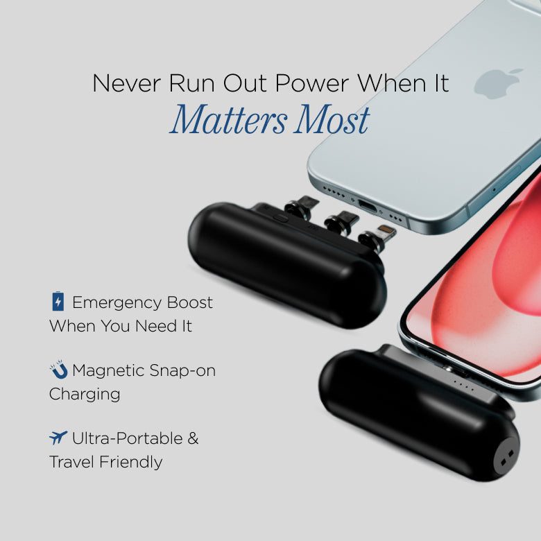 Snap-N-Charge | Universal Magnetic Power Bank LP4