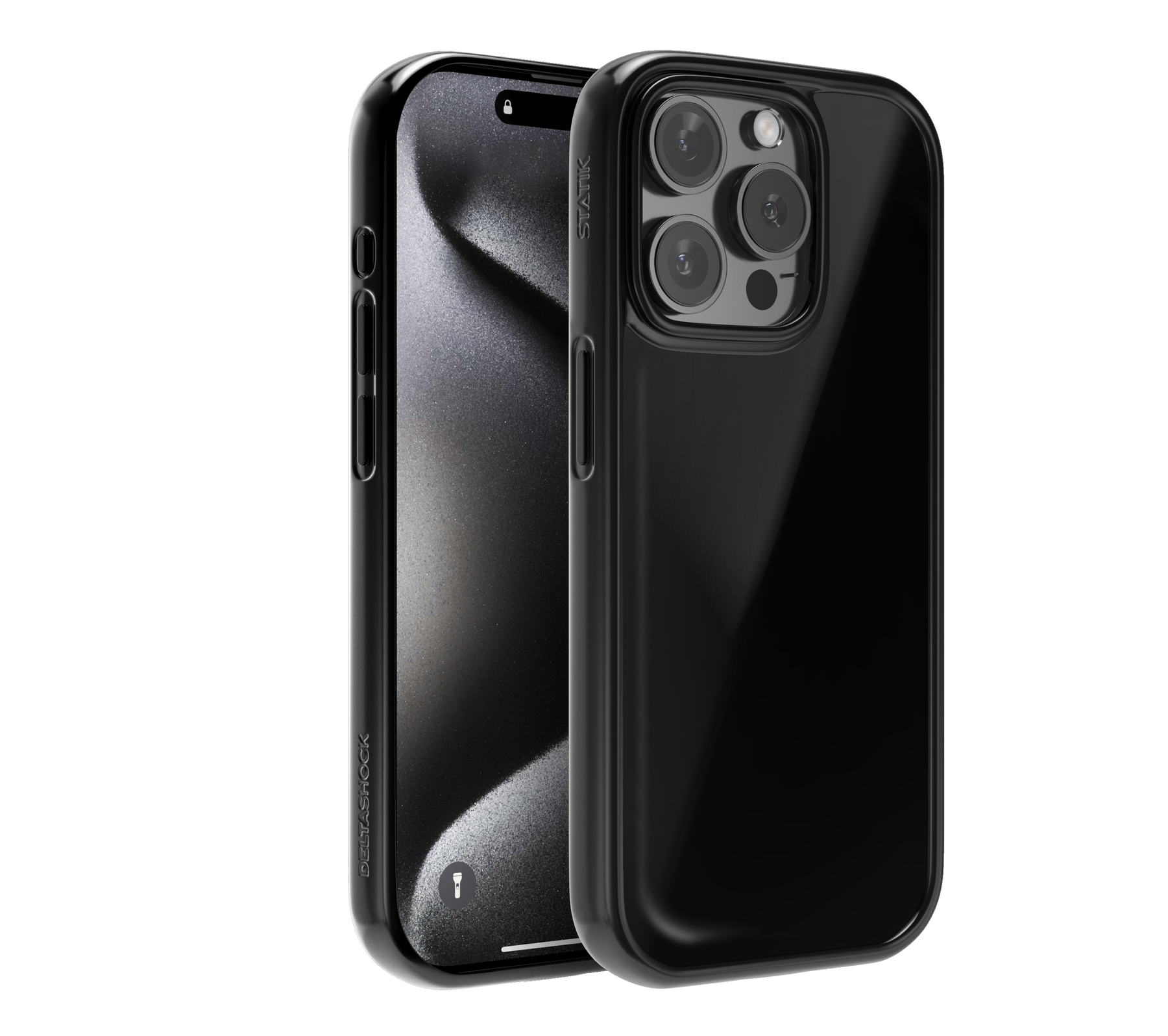 DeltaShock™ Phone Case | Black