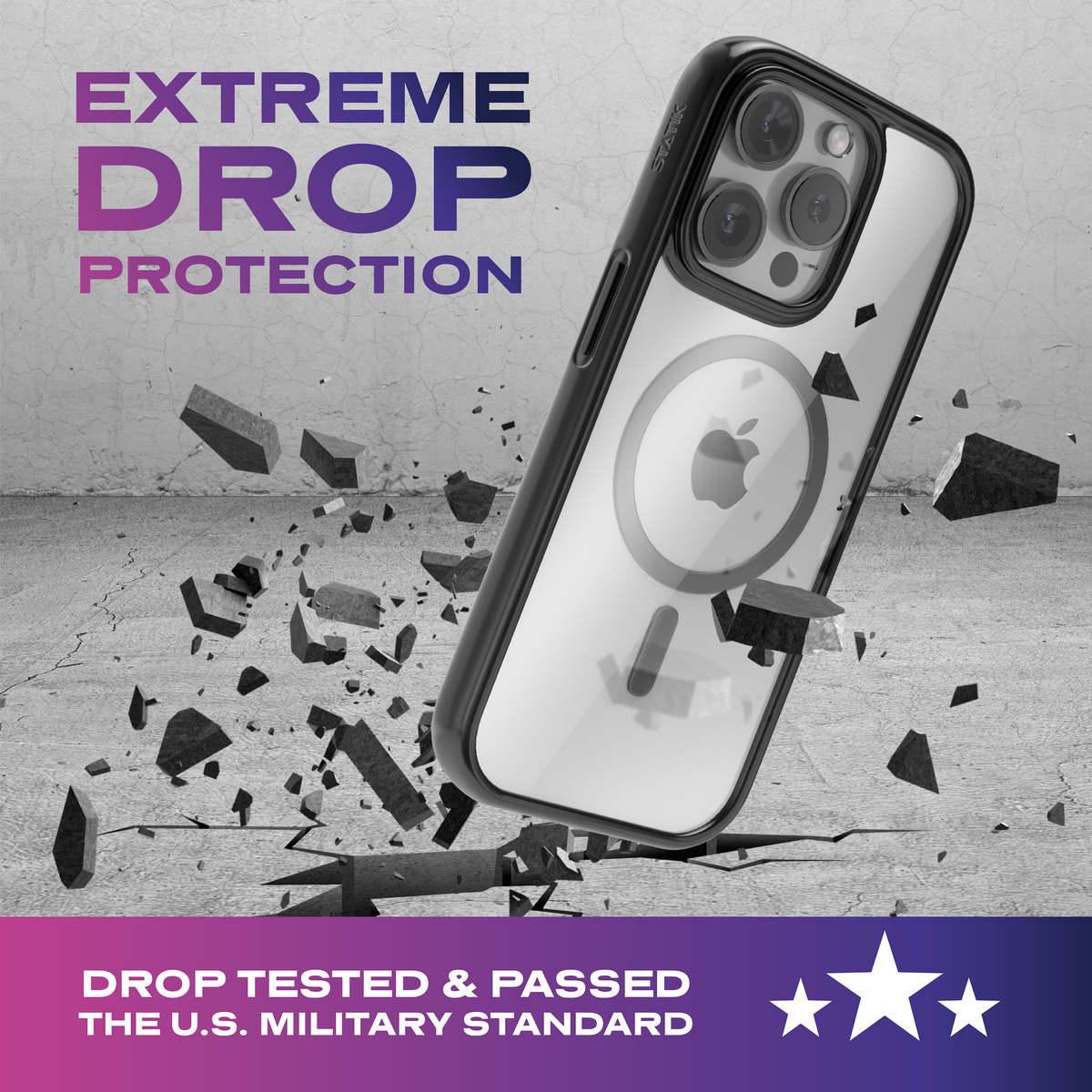 Custodia per telefono DeltaShock™ | Iridescente