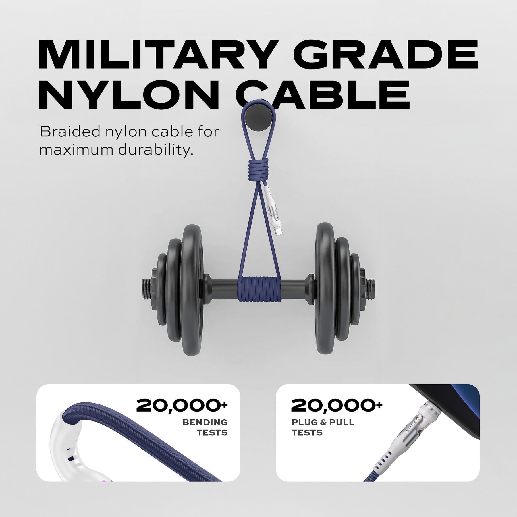 Statik® 360 Pro | 100W Universal Charge & Data Cable