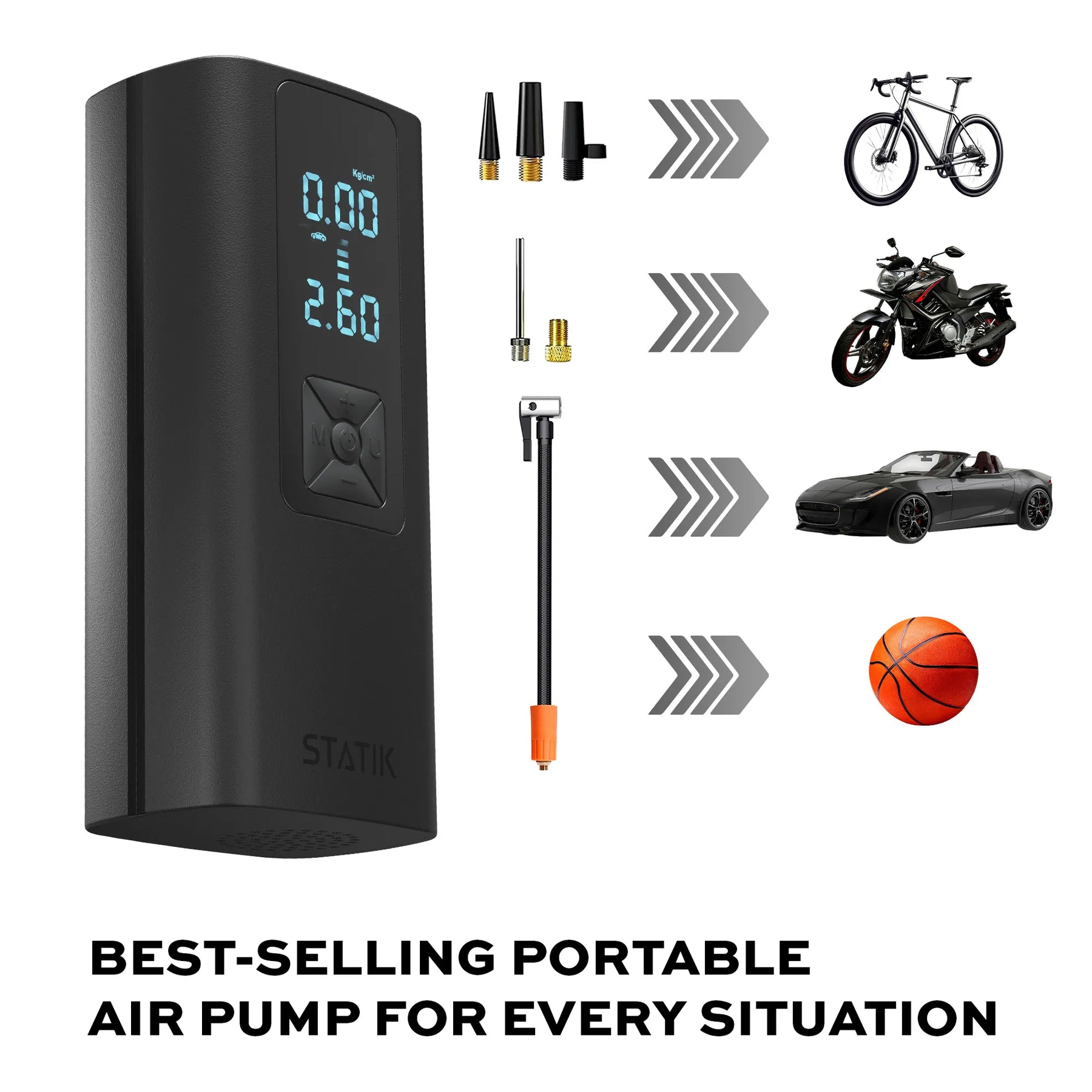 TireHero™ | Wireless Air Pump