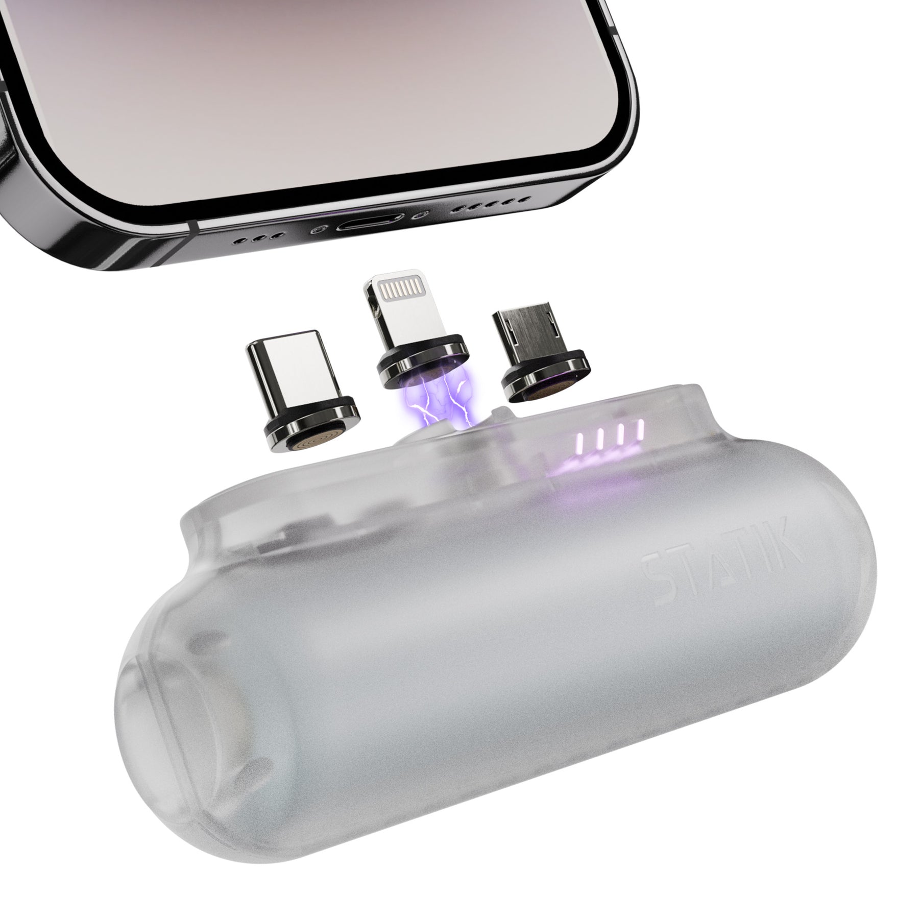 Snap-N-Charge® | Universal Magnetic Power Bank