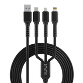 Omnicable | 3-in-1 Cable | USB-C, Lightning, Micro-USB