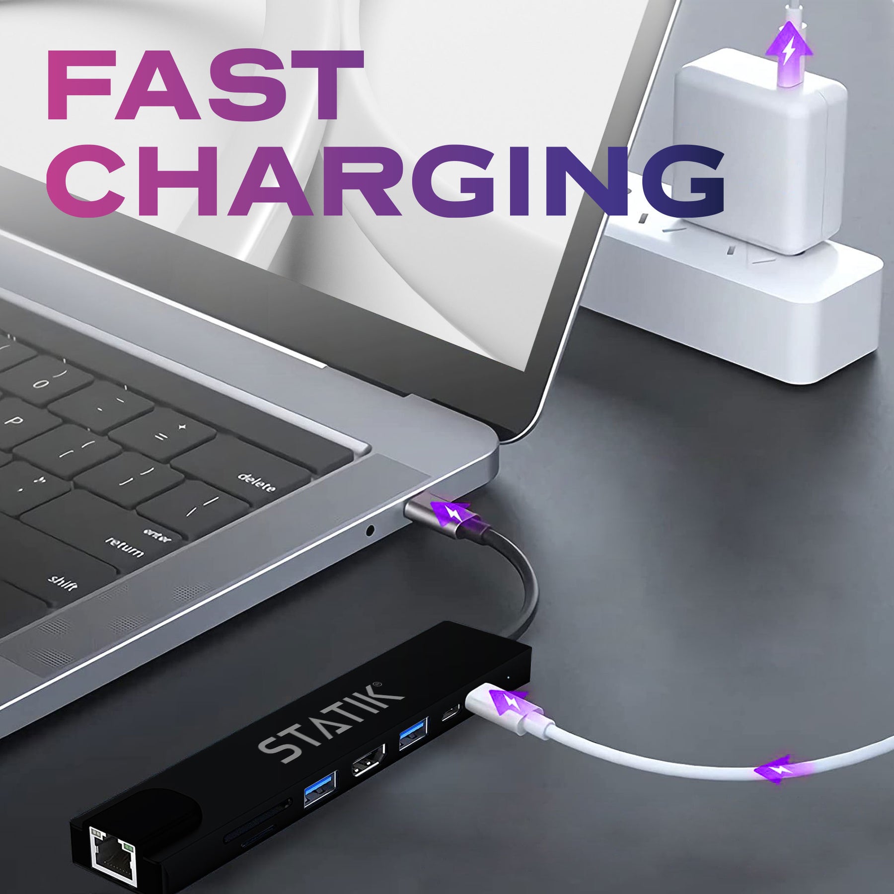 Hub USB 8 in 1 UltraHub™ | Adattatore multiporta USB C