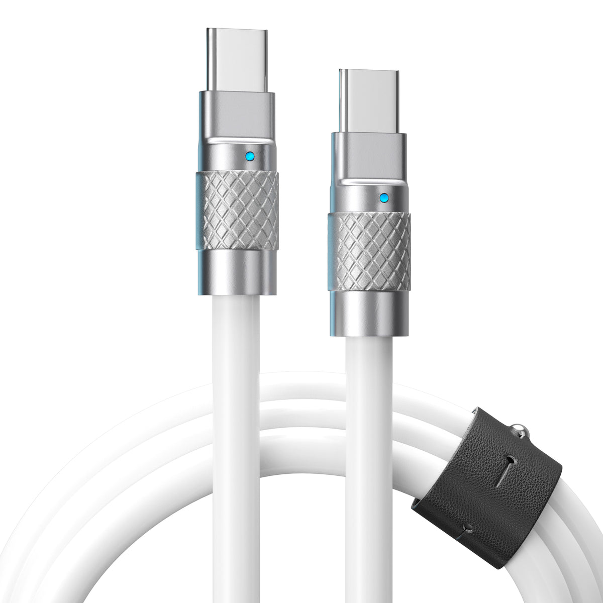<tc>TsumoCharge™ | Câble de charge en silicone 100 W | Blanc</tc>