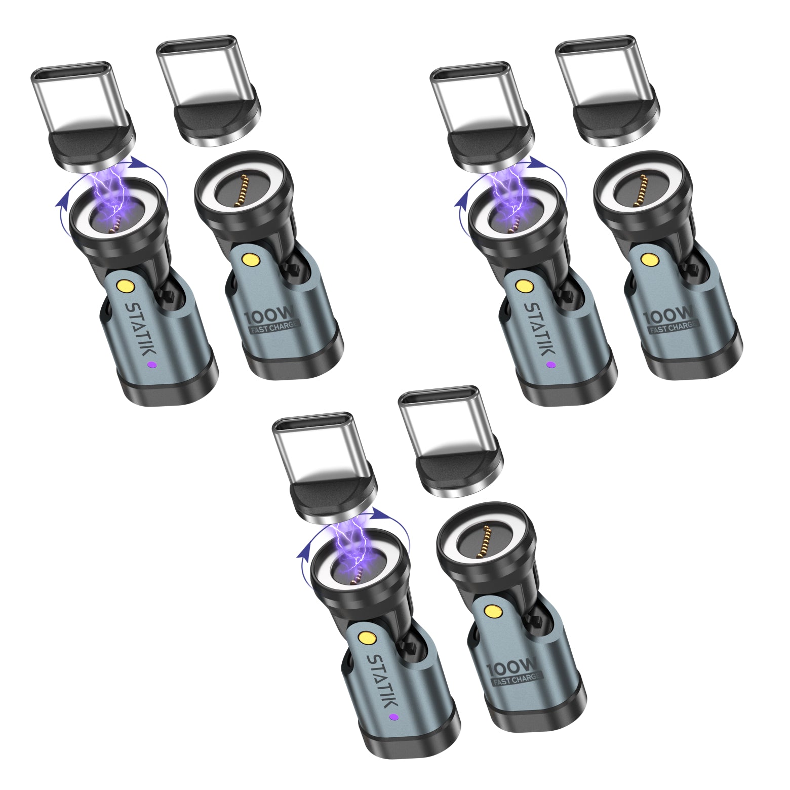 6 Pack Statik 360 Pro Adapter | Multipack | 6 Adapters Total