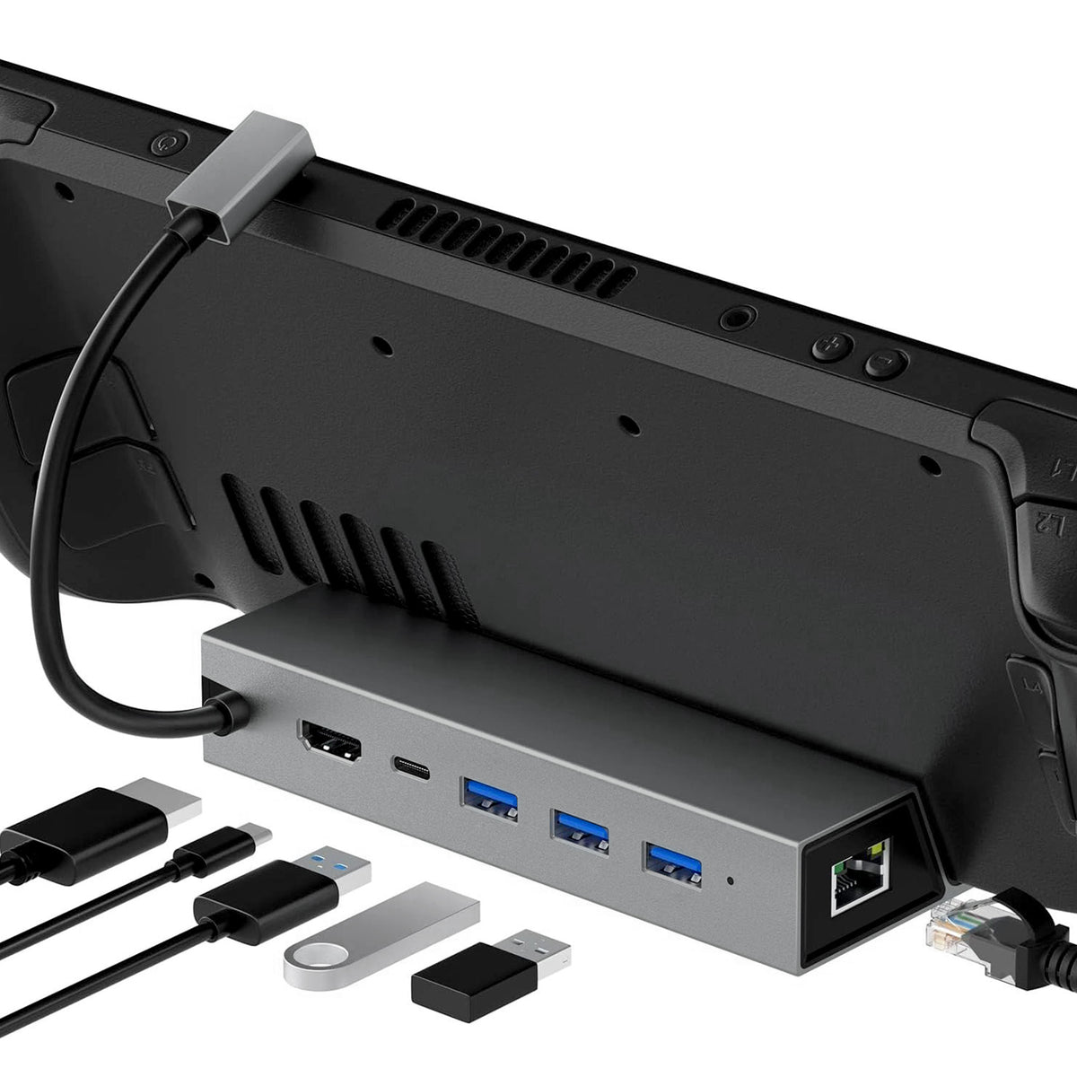 UltraHub™ 61 | Docking Station | 6 Ports | 1GBPS, 4KHDMI, USB-C