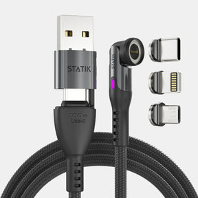 Statik® 360 Pro | 100W Universal Charge & Data Cable