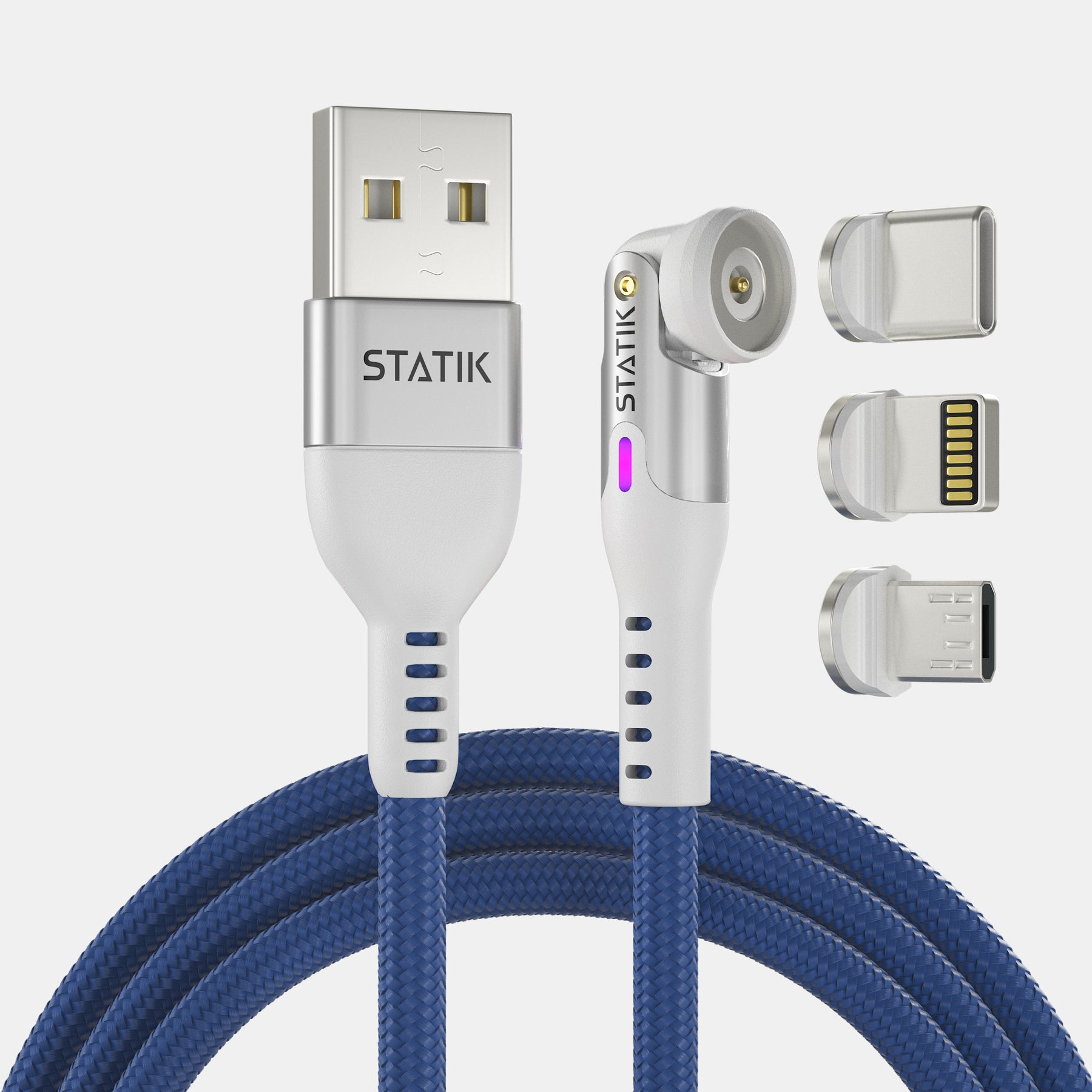 Statik® 360 | Universal Magnetic Charge Cable