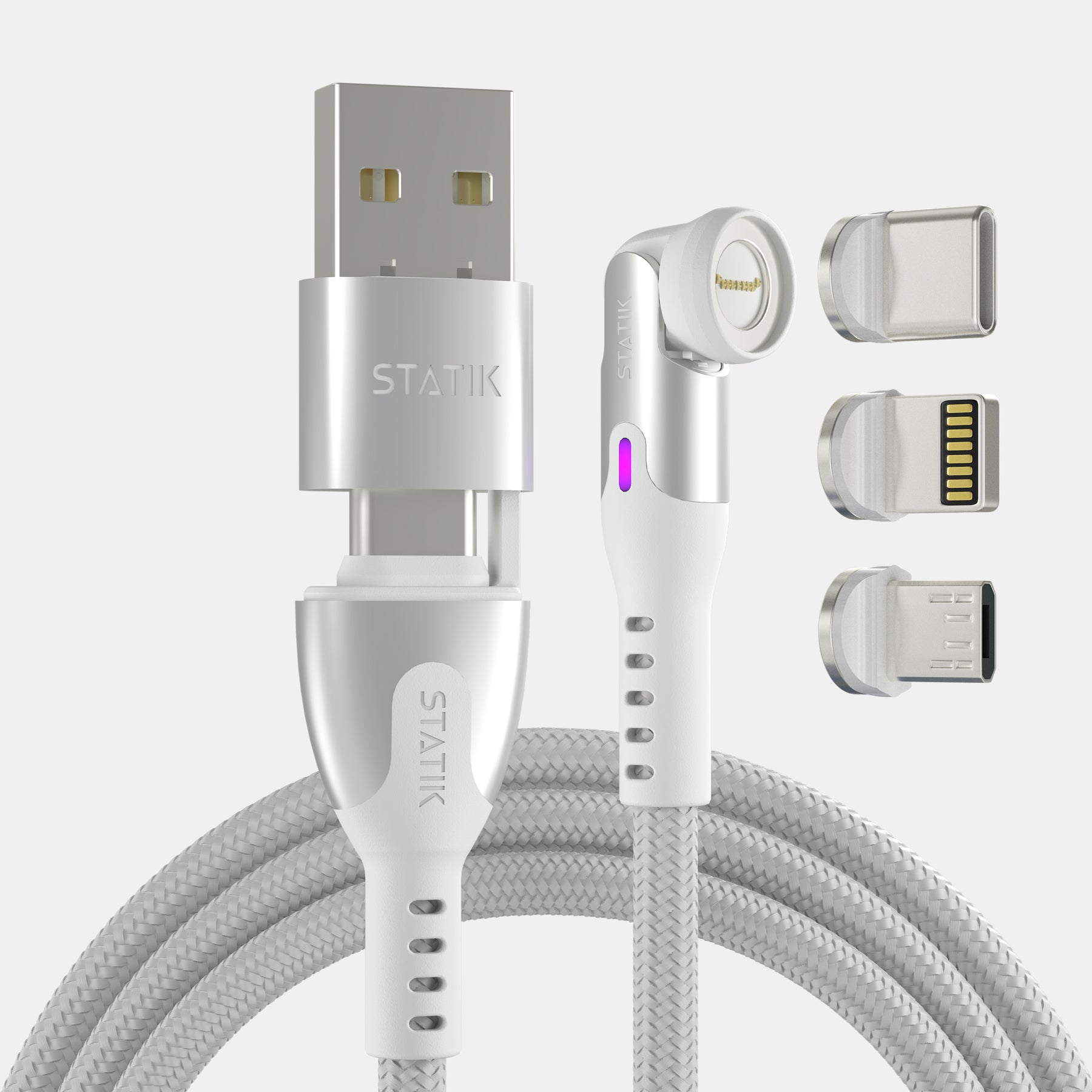 Statik® 360 Pro | 100W Universal Charge & Data Cable