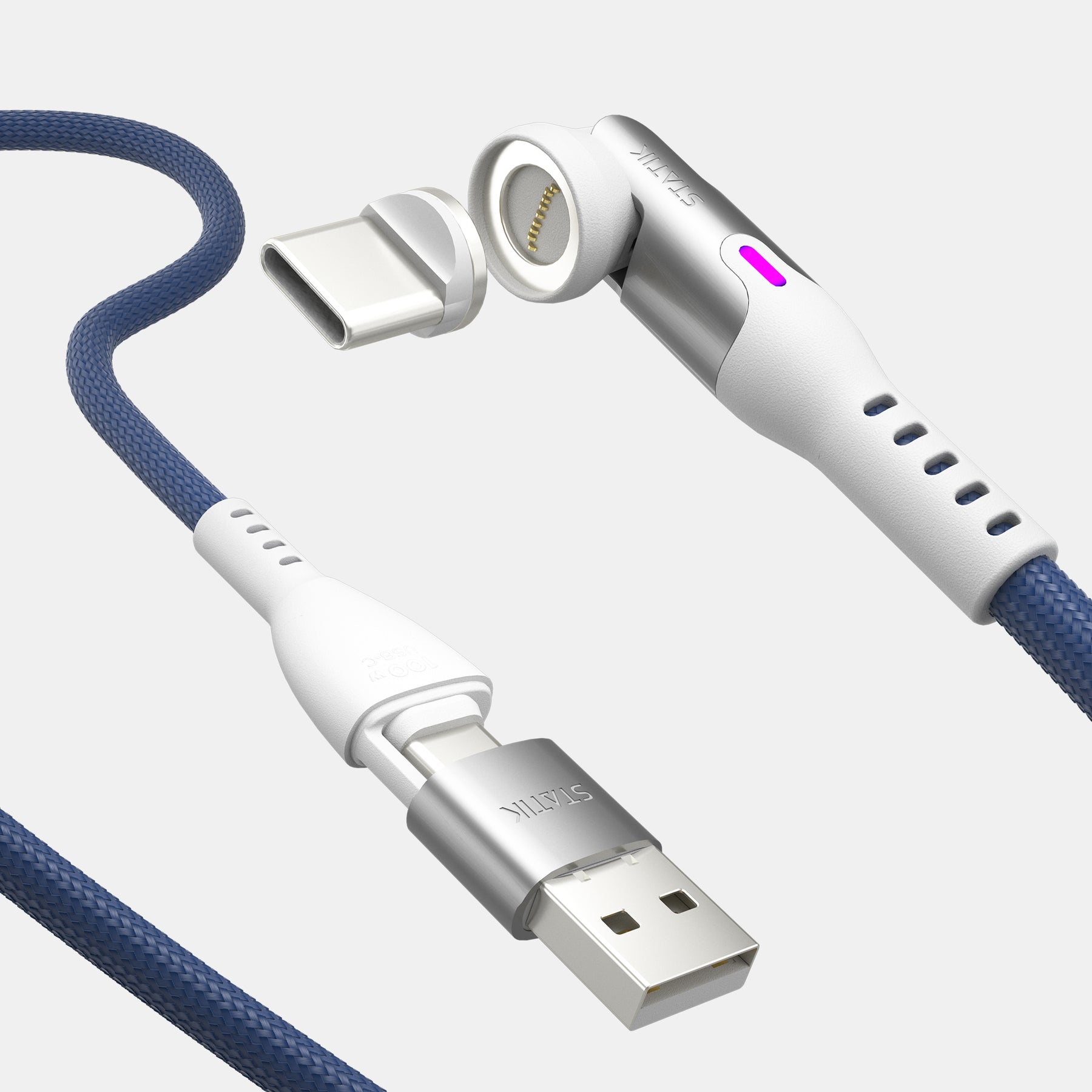 Statik® 360 Pro | 100W Universal Charge & Data Cable
