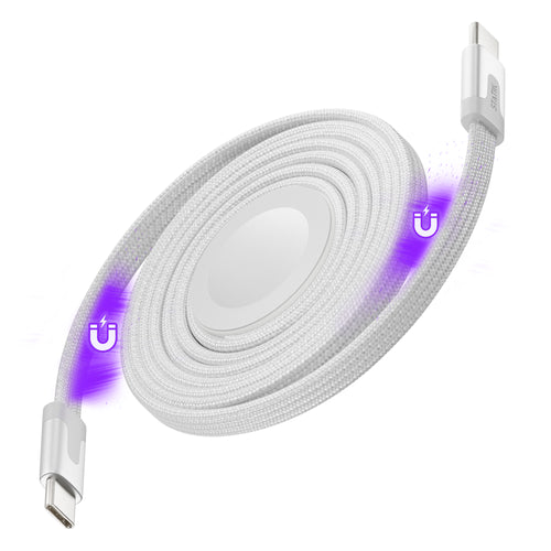 MagStack® Duo | 2-in-1 Wireless Apple Watch Charger & USB-C Cable