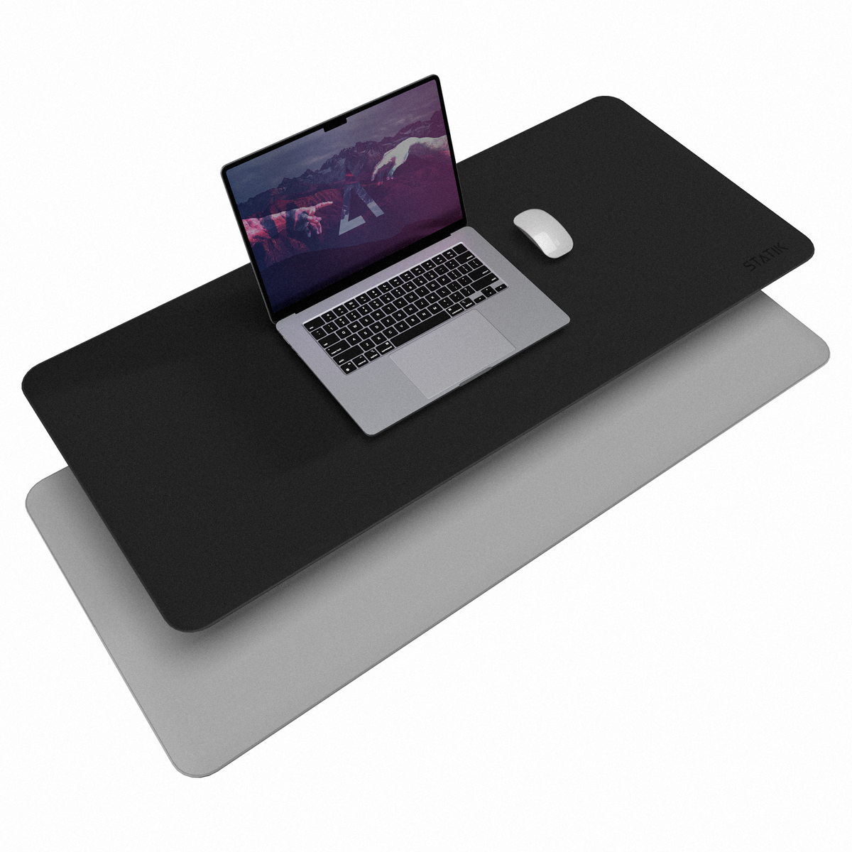 TaskPad™ Leather | XL Mouse Pad | Big Gaming Surface | Double-Sided