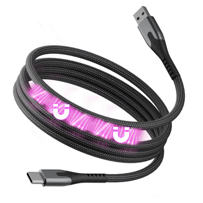 MagStack® | Tangle-Free Magnetic Nylon | Charge & Data Cable