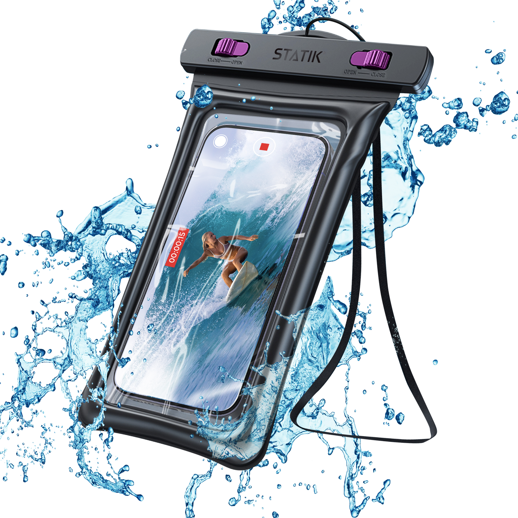 MarCase | Floating Waterproof Phone Pouch | 2-Pack