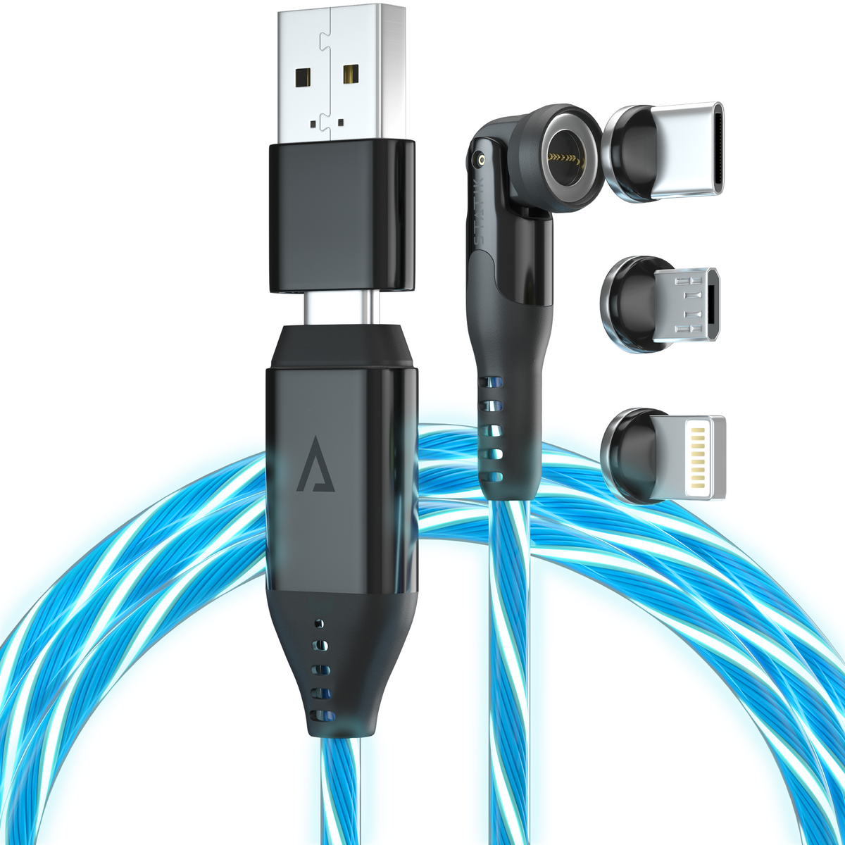 GloBright® 360 Pro | Universal Magnetic Charge & Data Cable