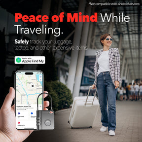KeySmart SmartLock: The World's First Trackable Luggage Lock