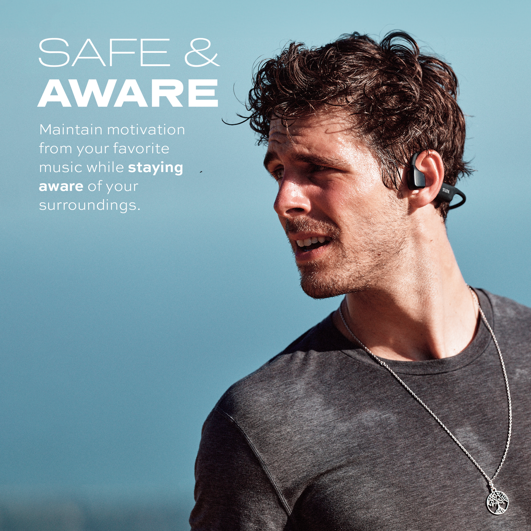Statik® Aktive | Open Ear Headphones