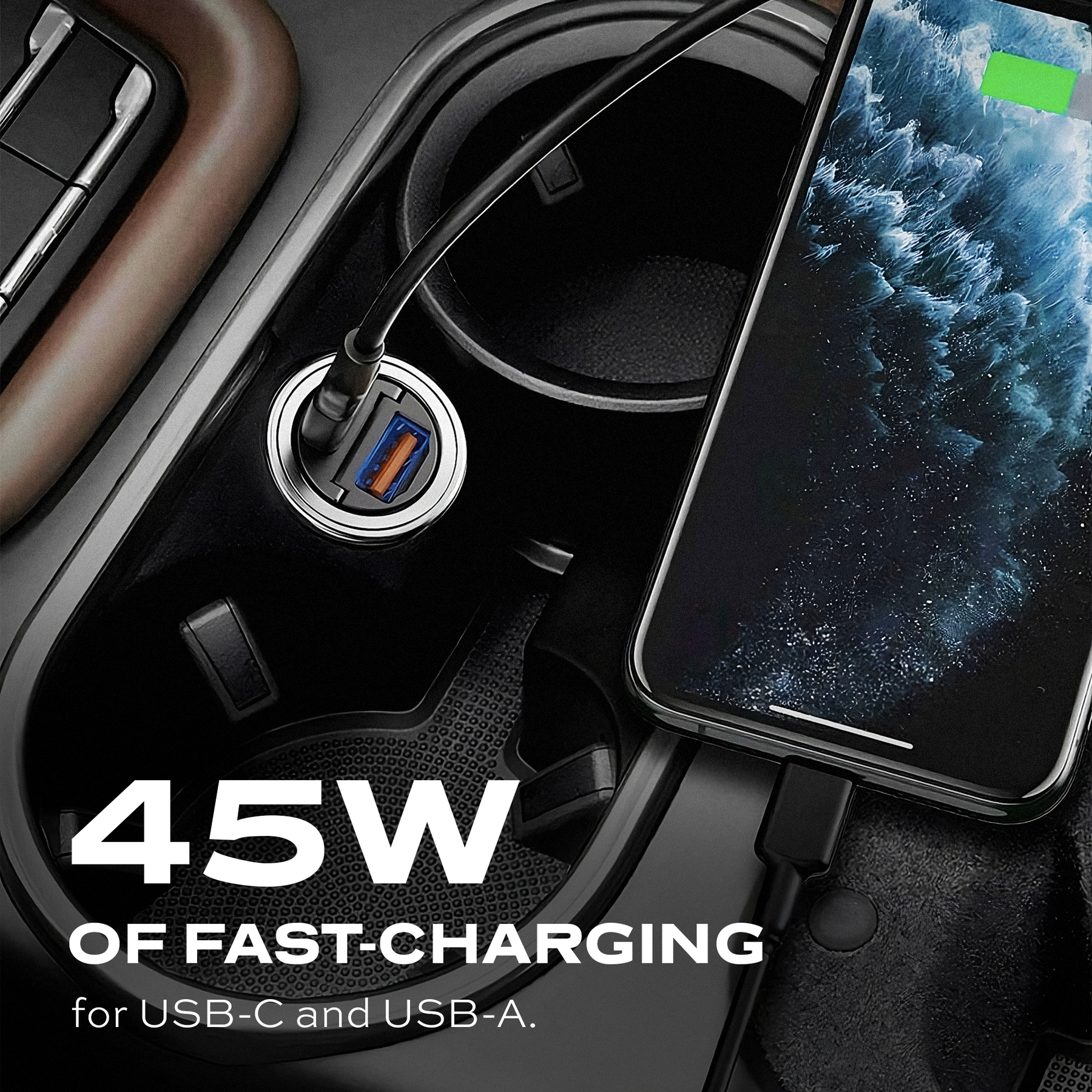 BlitzCharge™ 45W | Dual Car Charger