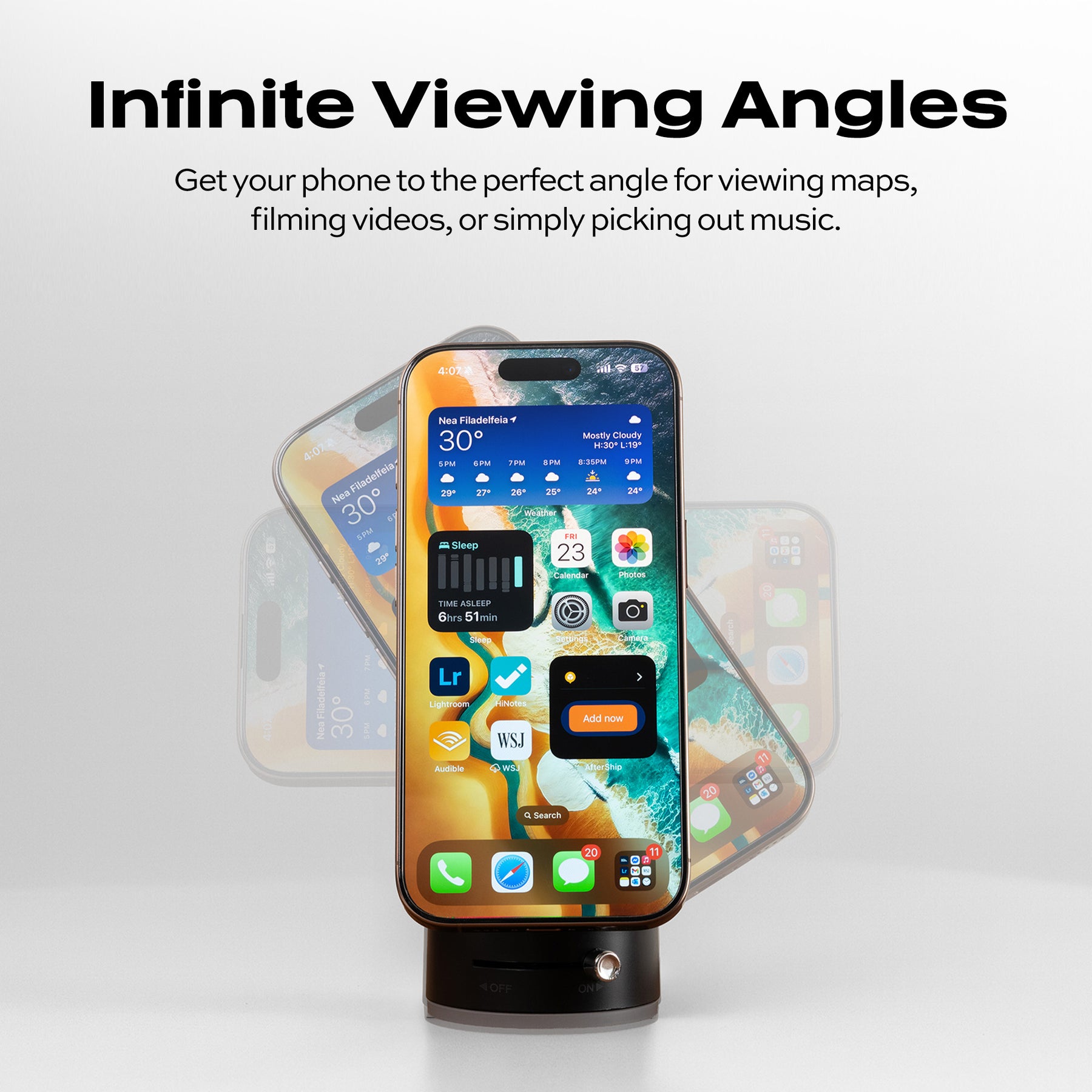 HyperMount | Vacuum Car Mount | Compatible with All Smart Phones | iPhone or Android