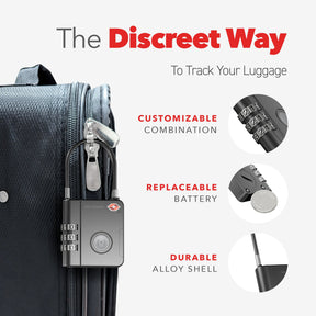 KeySmart SmartLock: The World's First Trackable Luggage Lock