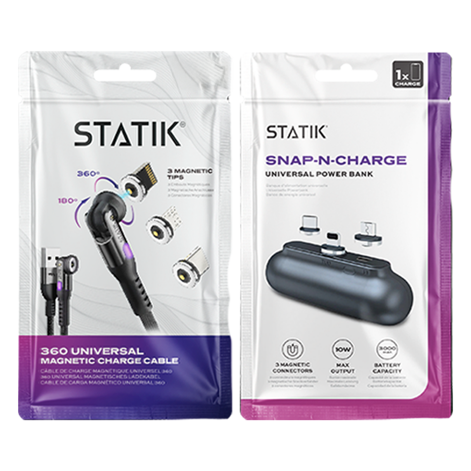 Best Dad Bundle | STATIK 360 6ft + Snap-n-Charge