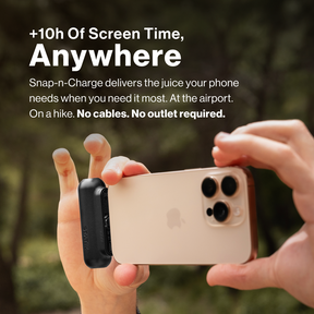Snap-N-Charge | Ultra Tiny Power Bank | 70% Off