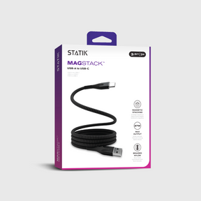 MagStack® | Tangle-Free Magnetic Nylon | Charge & Data Cable LP_SP