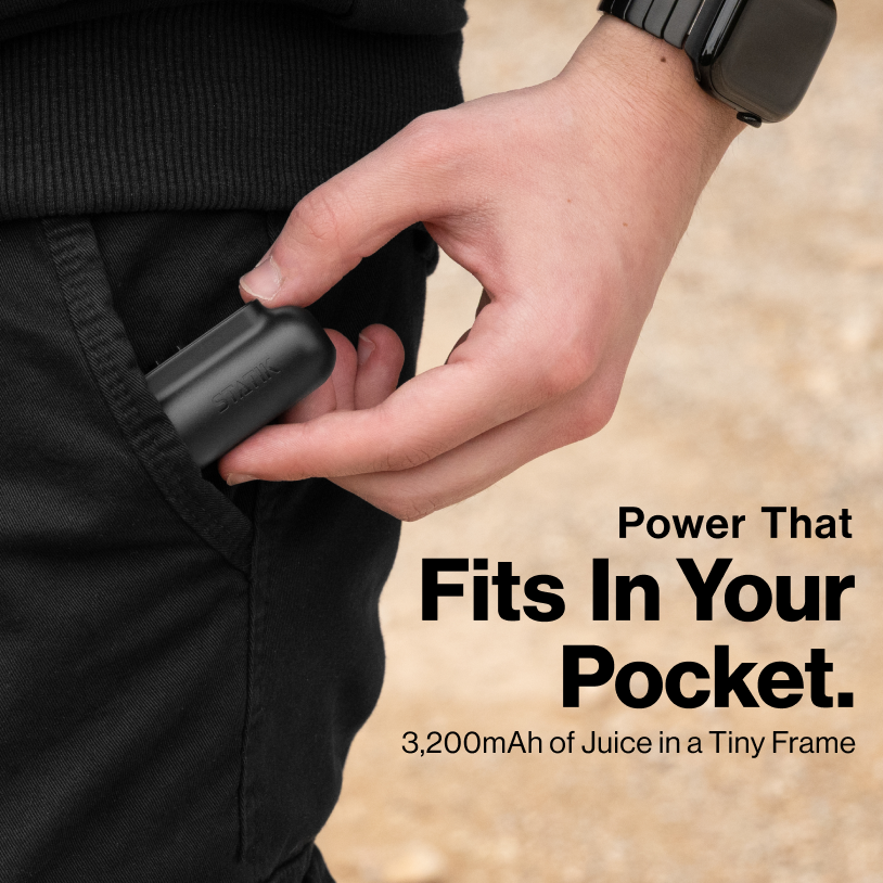 Snap-N-Charge | Ultra Tiny Power Bank | 70% Off