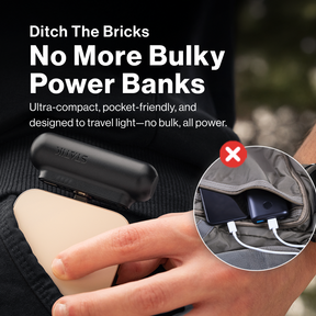 Snap-N-Charge | Ultra Tiny Power Bank | 70% Off