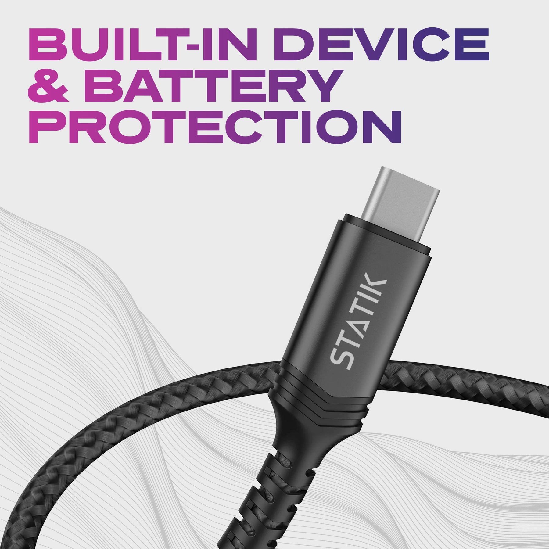 Anker Nylon USB-C to USB-C Cable, 10ft