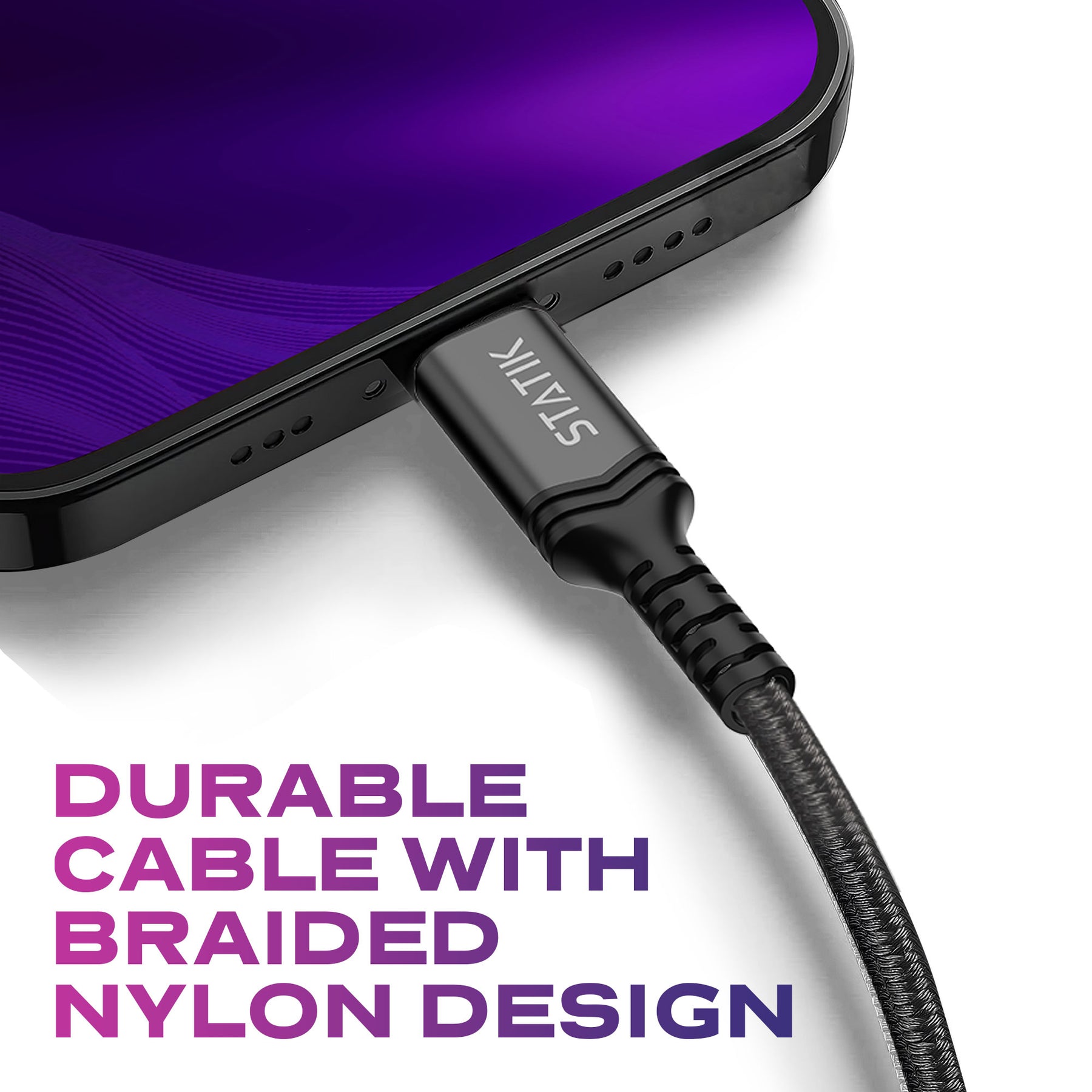 Durabraid | 10ft Nylon Braided Charging Cable