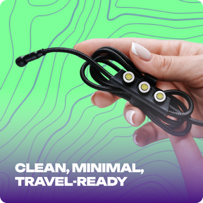 Statik 360 Pro | Universal 5-in-1 Ultra-Fast Rotating Magnetic Charging & Data Transfer Cable | USB-C, Lightning & Micro-USB / AG_LP