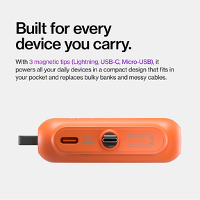 Snap-N-Charge™ | Powerbank magnetico universale