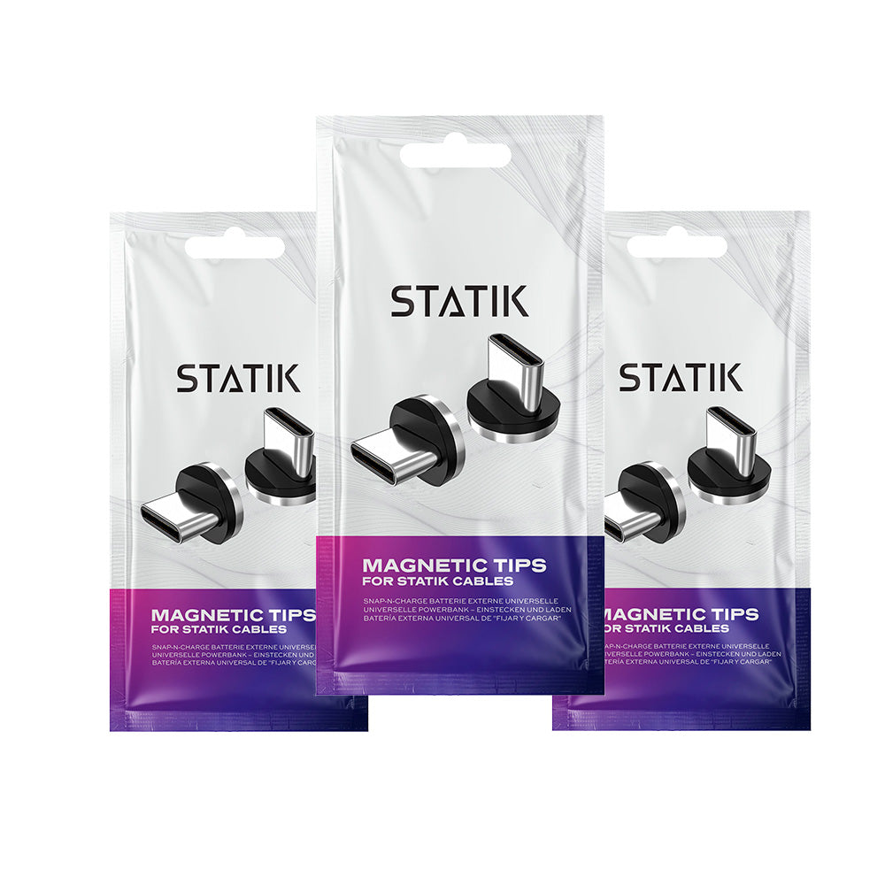 3 Pack Magnetic Tips | Multipack | 9 Tips Total