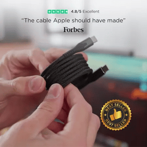 MagStack® | Tangle-Free Magnetic Nylon | Charge & Data Cable LP_SP