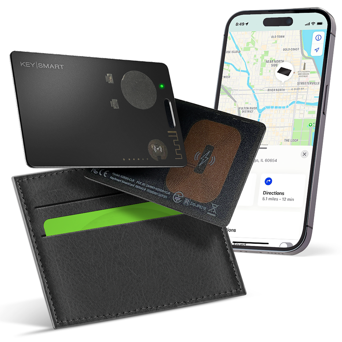 SmartCard | Works With Apple Find My App | Wireless Charging