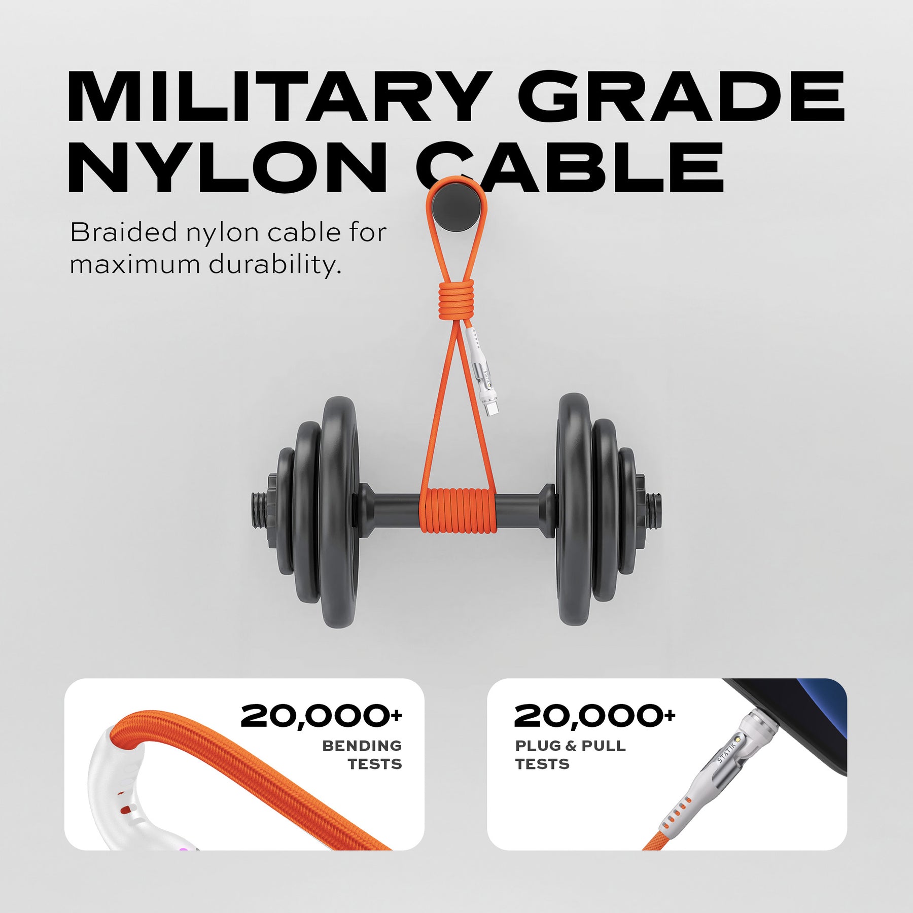 Statik® 360 Pro | 100W Universal Charge & Data Cable