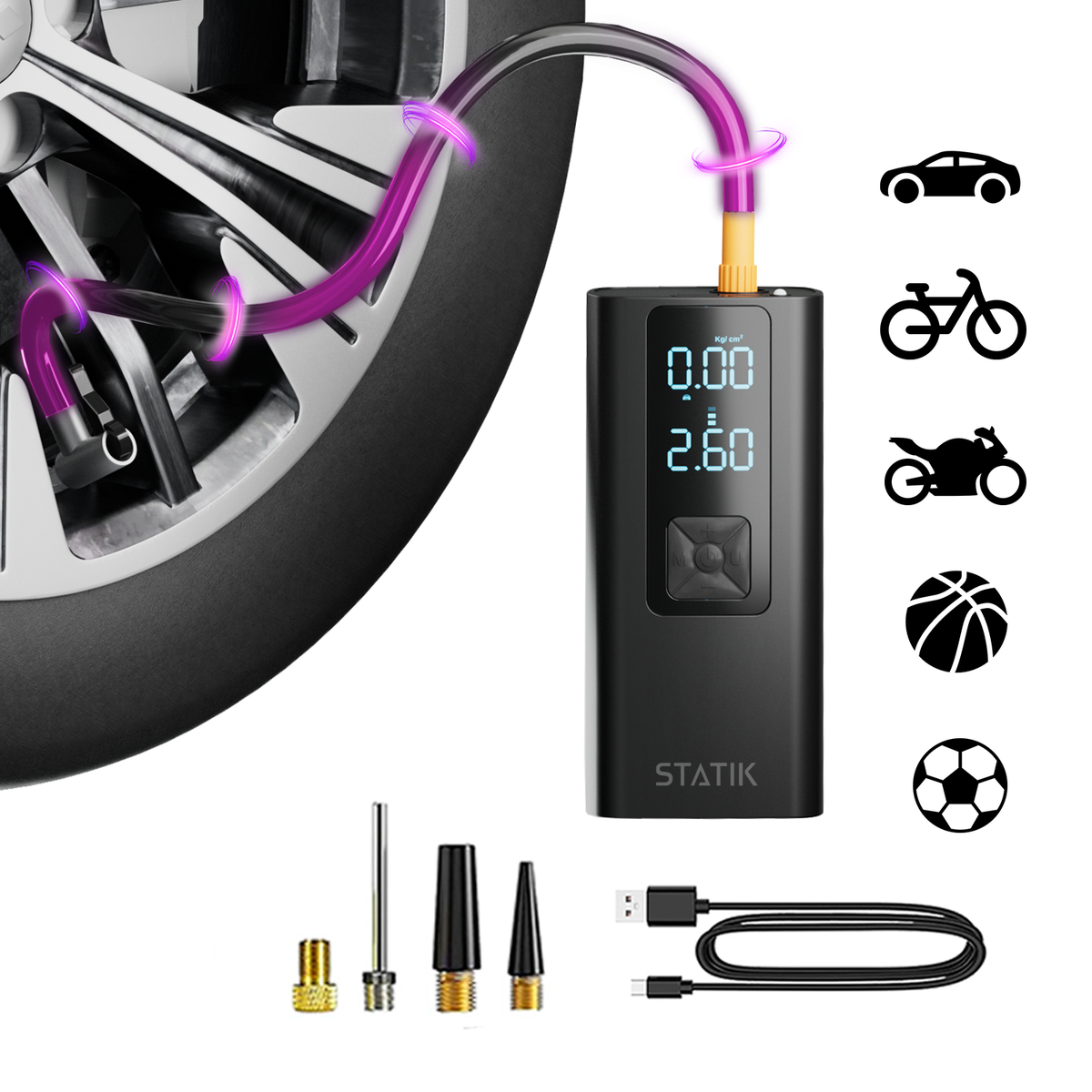 Tire Hero | Wireless Air Pump