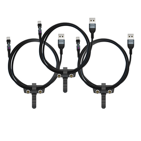 3 Pack Statik® 360 Cable | Universal Magnetic Charge Cable | Multipack