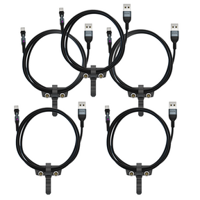 5 Pack Statik® 360 Cable | Universal Magnetic Charge Cable | Multipack