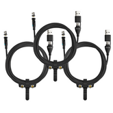 3 Pack Statik® 360 Pro | 100W Universal Charge & Data Cable