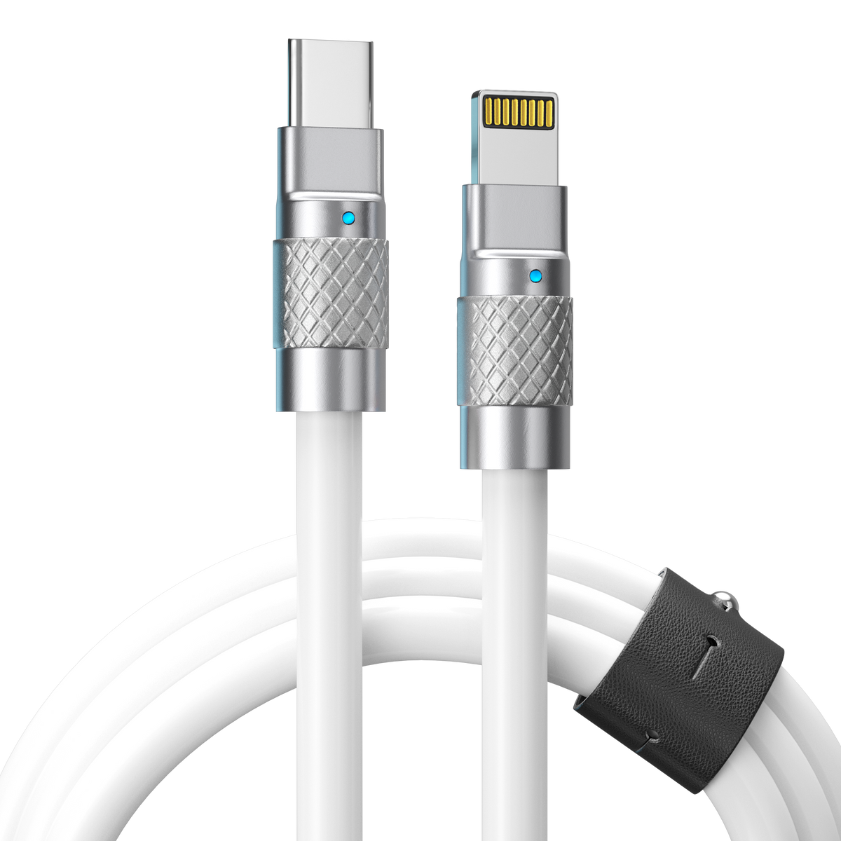 TsumoCharge™ | 100W Silicone Charging Cable | White