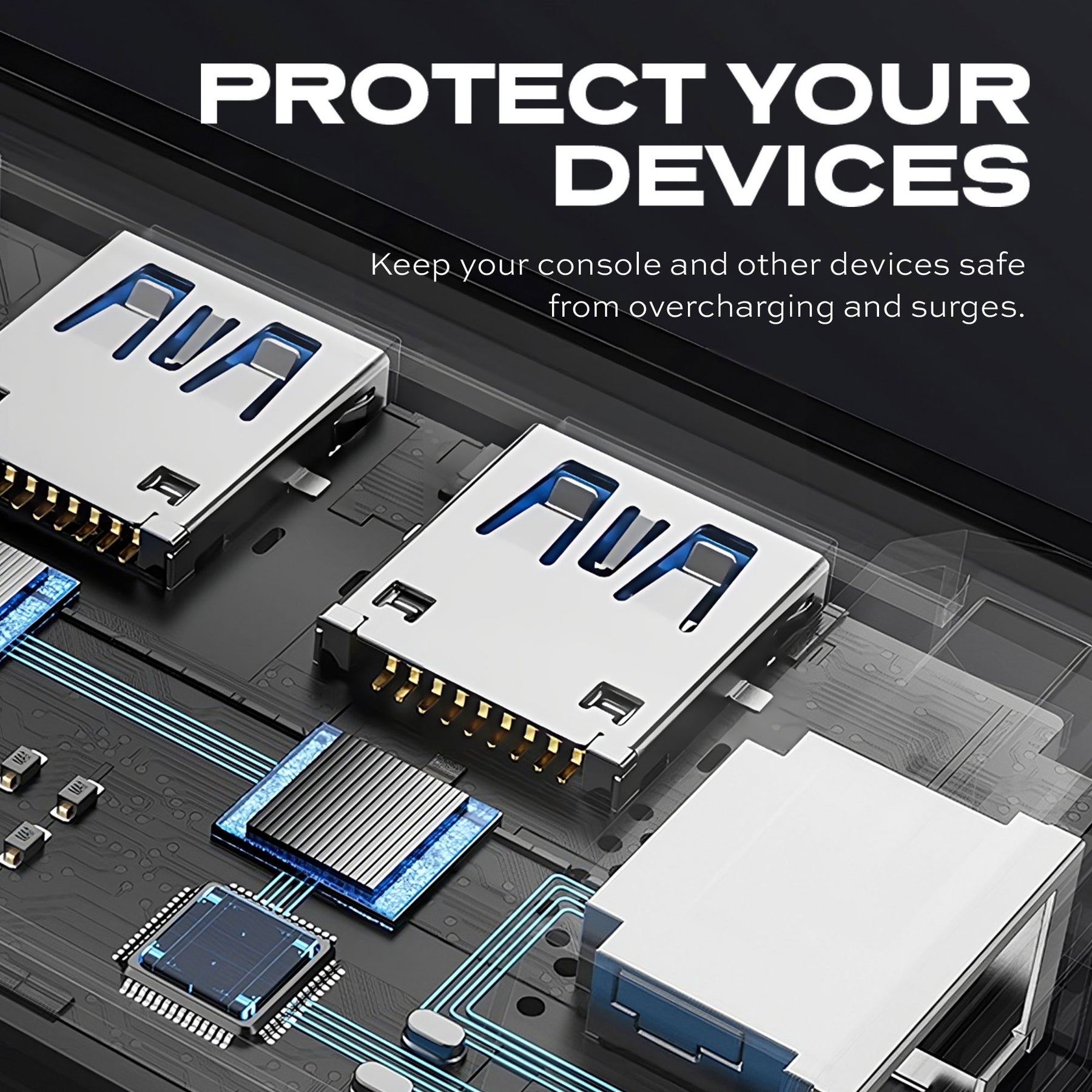 UltraHub™ 61 | Docking Station | 6 Ports | 1GBPS, 4KHDMI, USB-C