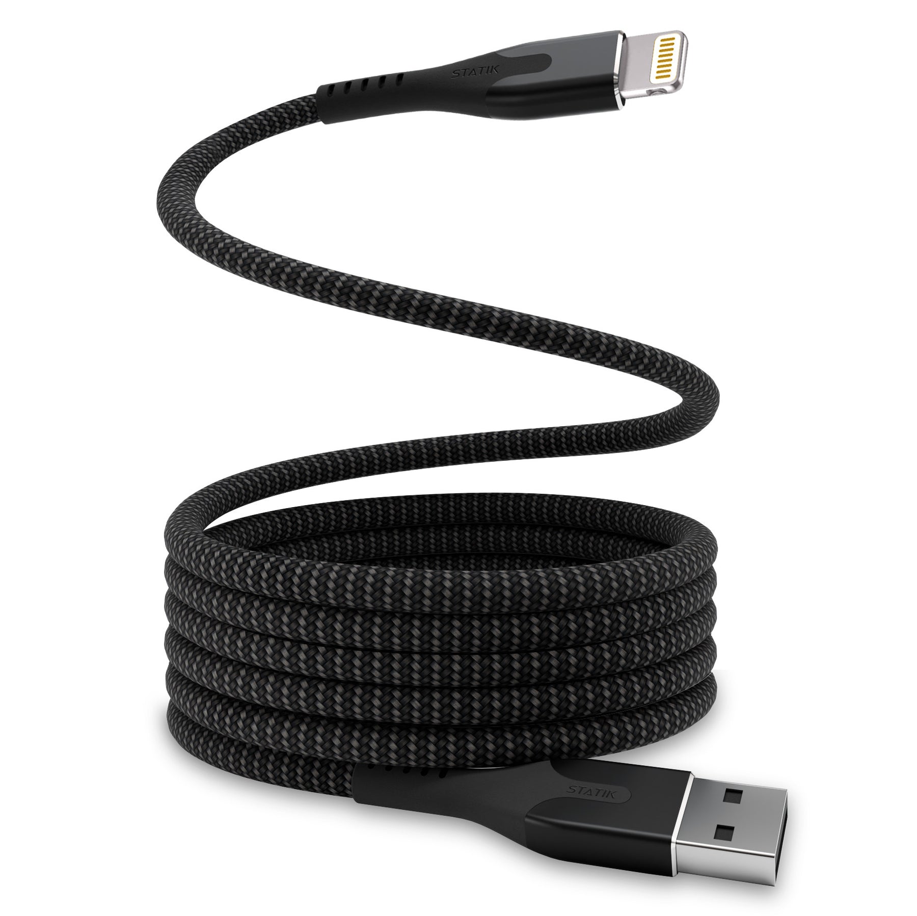 MagStack™ Cable | Tangle-Free Magnetic Nylon | Charge & Data Cable